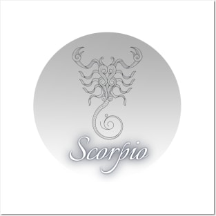 Spherical Zodiac Scorpio Posters and Art